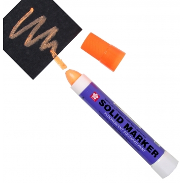 Solid® marker - fluo oranžová