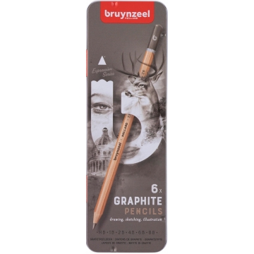  bruynzeel® Grafit Expression - sada 12 ks