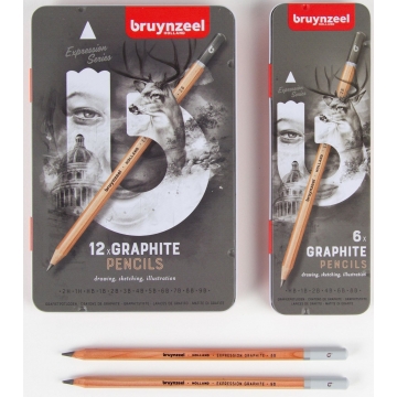  bruynzeel® Grafit Expression - sada 6 ks